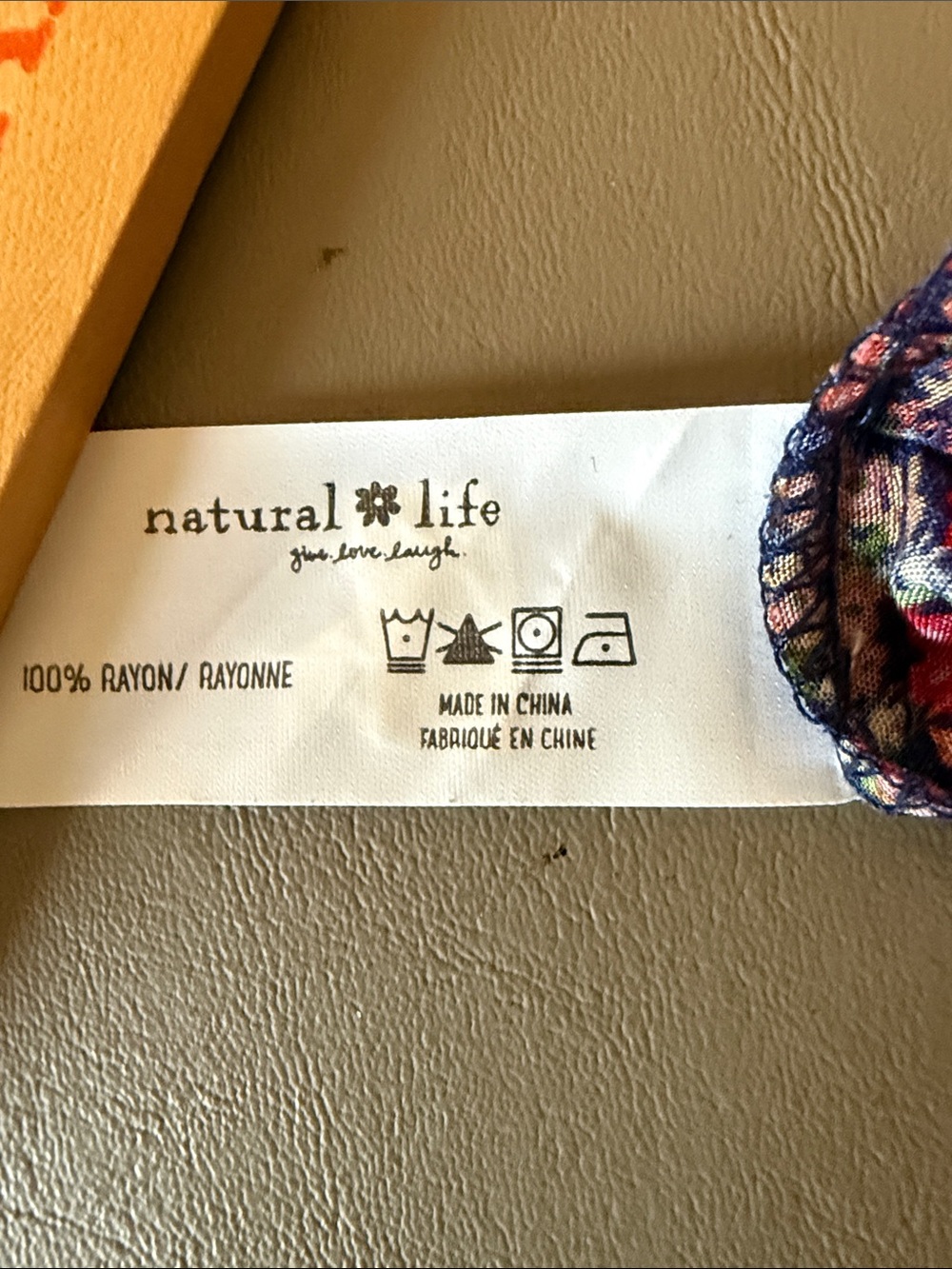NATURAL LIFE Kaia Floral Tiered Maxi Dress Large/XL - Picture 6 of 6